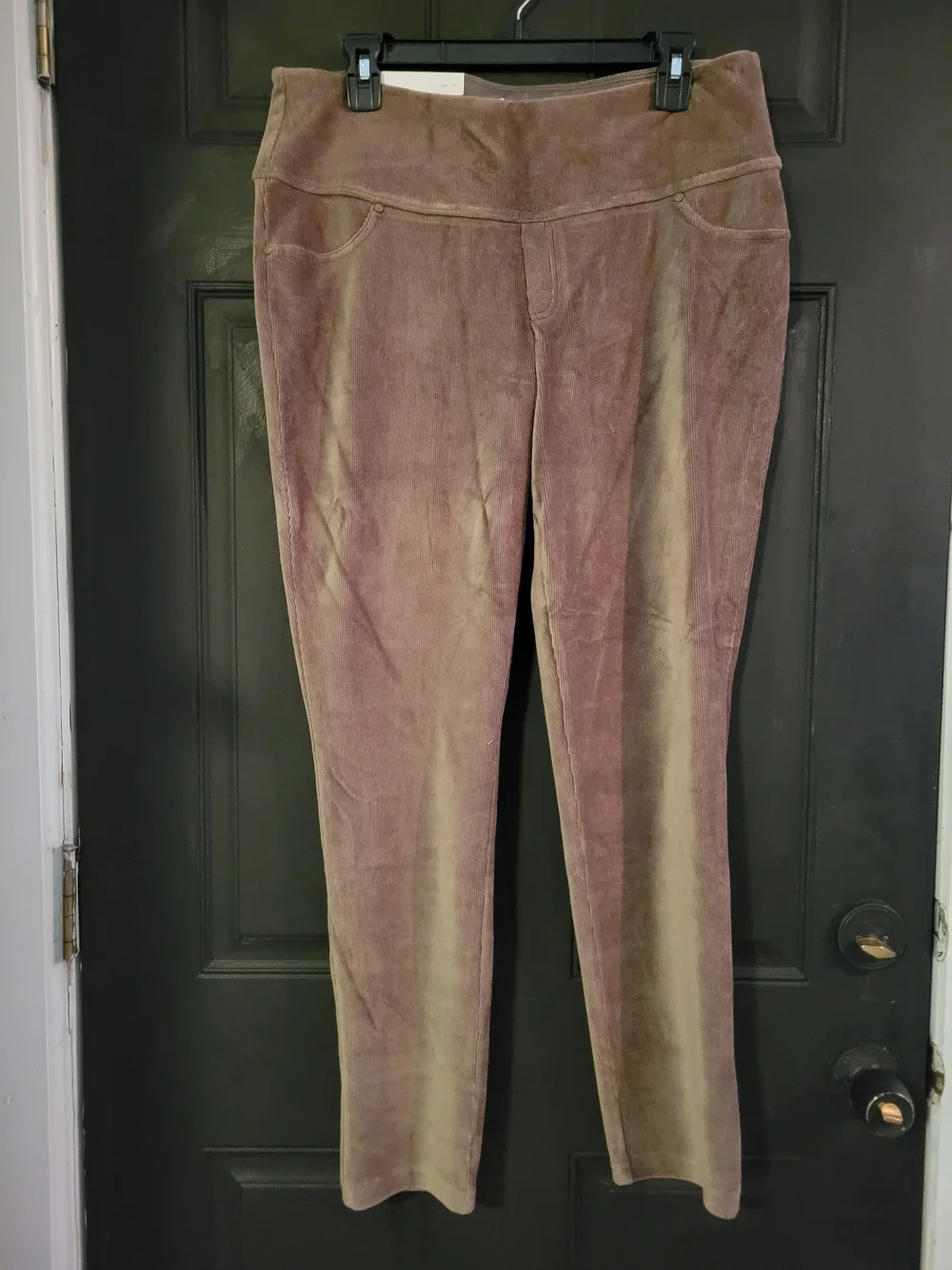 Women’s Stretch Corduroy Leggings - Taupe